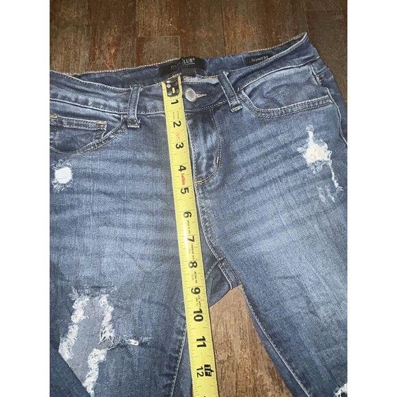 JUDY BLUE HIGH WAIST SKINNY WOMENS JEANS SIZE 1/25 - Picture 4 of 7